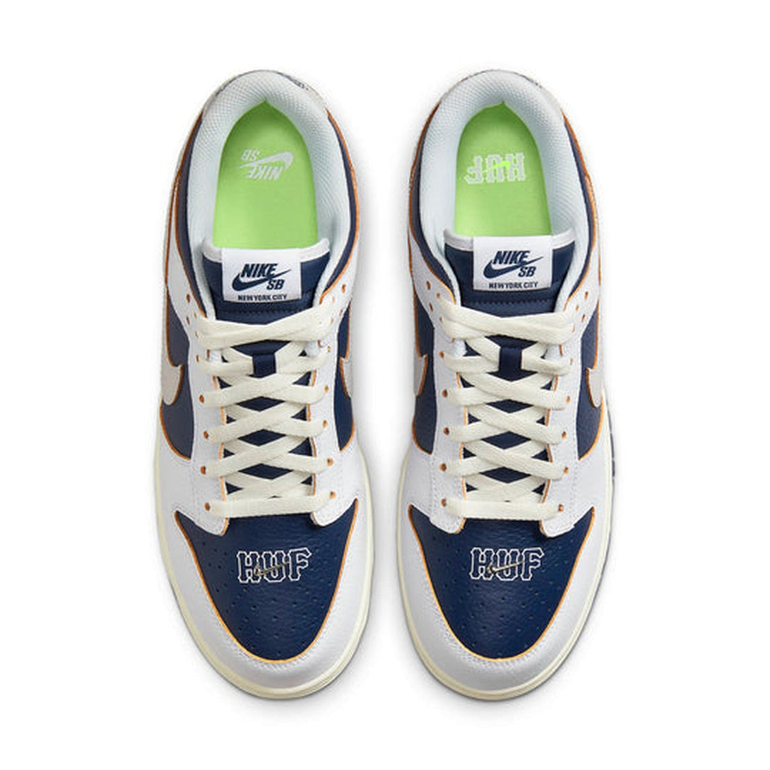 Nike x HUF SB Dunk Low 'New York'- Streetwear Fashion - ellesey.com