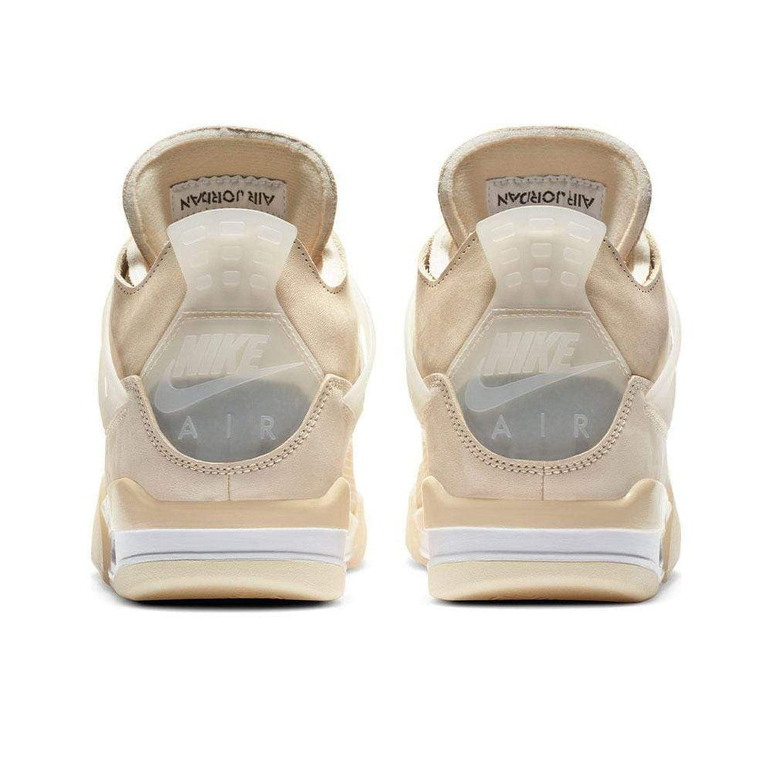 OFF-WHITE x Wmns Air Jordan 4 SP 'Sail'- Streetwear Fashion - ellesey.com