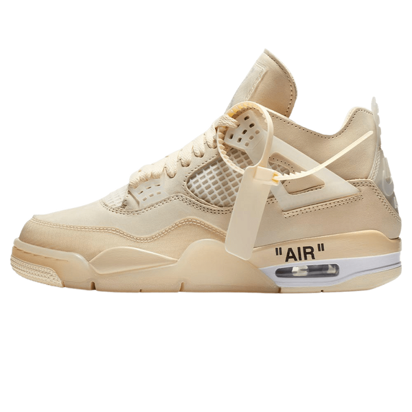 OFF-WHITE x Wmns Air Jordan 4 SP 'Sail'- Streetwear Fashion - ellesey.com