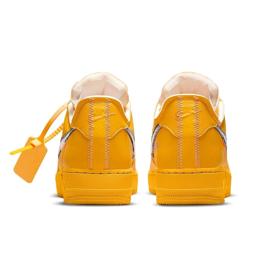 Off-White x Nike Air Force 1 Low ‘Lemonade’- Streetwear Fashion - ellesey.com