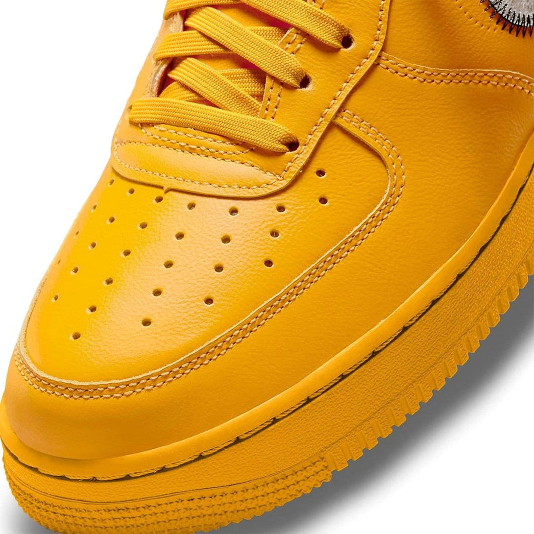 Off-White x Nike Air Force 1 Low ‘Lemonade’- Streetwear Fashion - ellesey.com