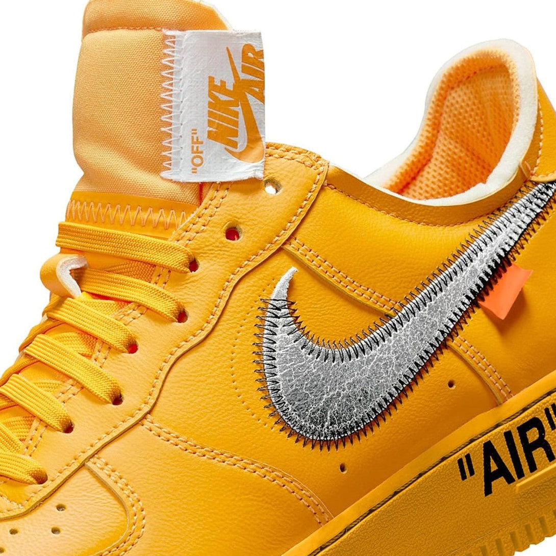 Off-White x Nike Air Force 1 Low ‘Lemonade’- Streetwear Fashion - ellesey.com