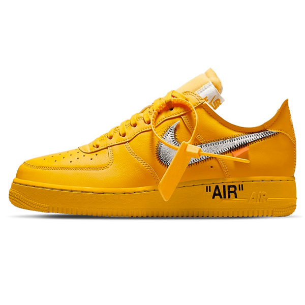 Off-White x Nike Air Force 1 Low ‘Lemonade’- Streetwear Fashion - ellesey.com