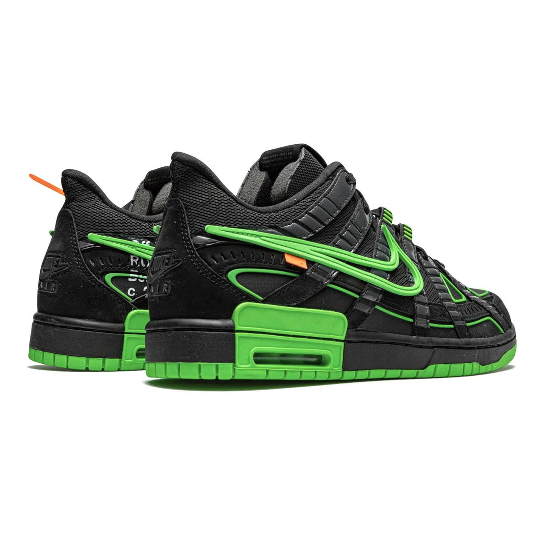 Off-White x Nike Air Rubber Dunk 'Green Strike'- Streetwear Fashion - ellesey.com