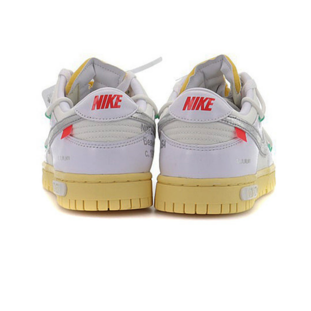 Off-White x Nike Dunk Low 'Lot 01 of 50'- Streetwear Fashion - ellesey.com