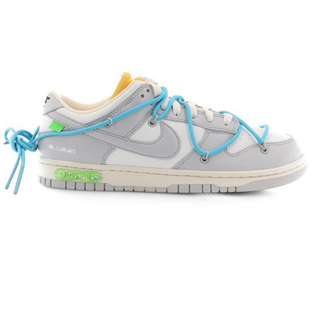 Off-White x Nike Dunk Low 'Lot 02 of 50'- Streetwear Fashion - ellesey.com