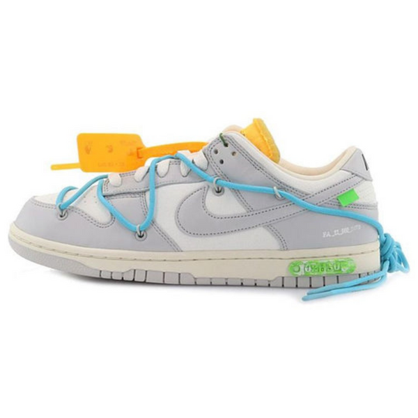 Off-White x Nike Dunk Low 'Lot 02 of 50'- Streetwear Fashion - ellesey.com