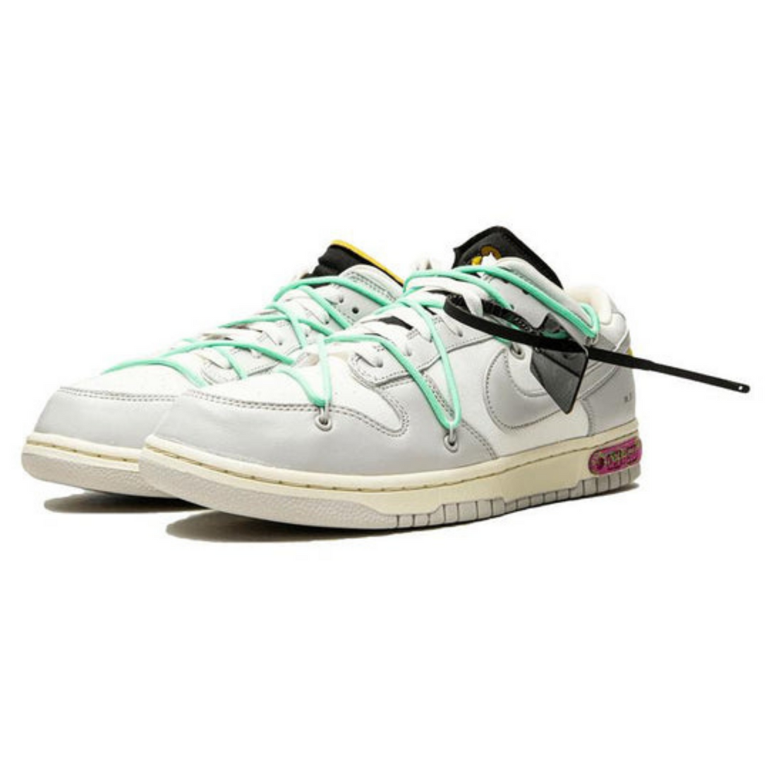 Off-White x Nike Dunk Low 'Lot 04 of 50'- Streetwear Fashion - ellesey.com