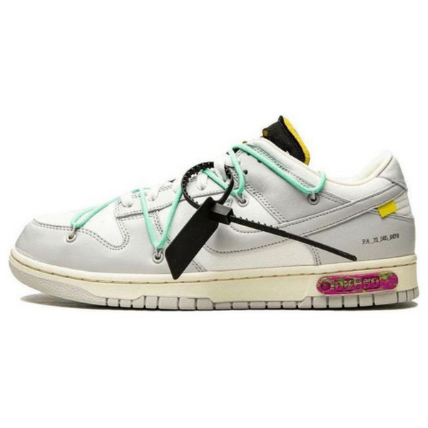 Off-White x Nike Dunk Low 'Lot 04 of 50'- Streetwear Fashion - ellesey.com