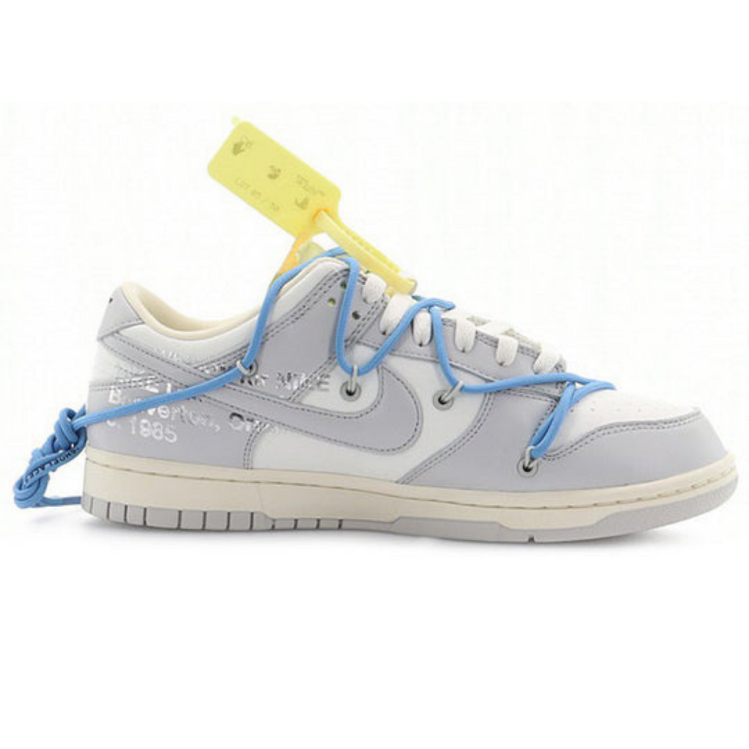 Off-White x Nike Dunk Low 'Lot 05 of 50'- Streetwear Fashion - ellesey.com