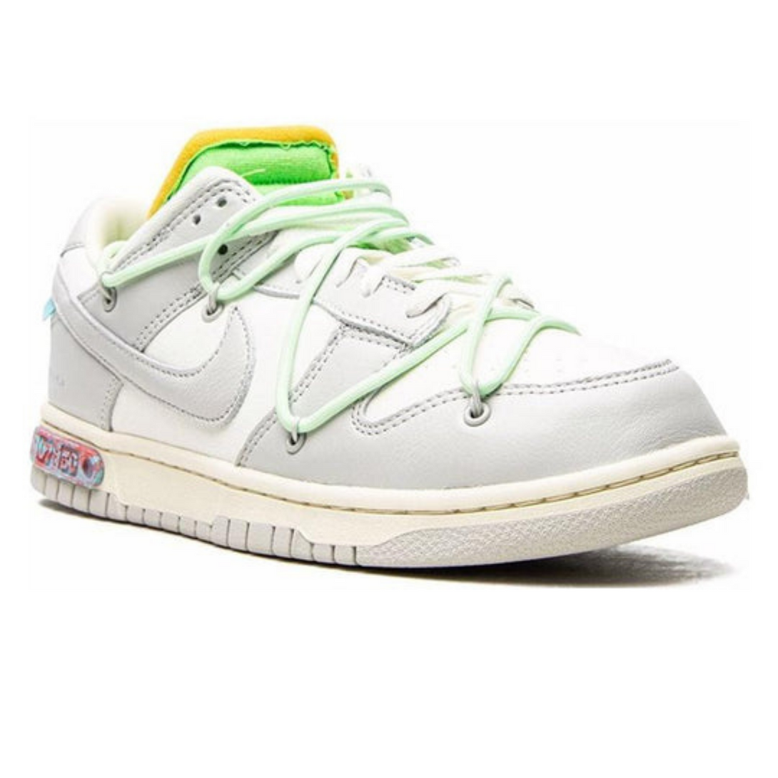 Off-White x Nike Dunk Low 'Lot 07 of 50'- Streetwear Fashion - ellesey.com