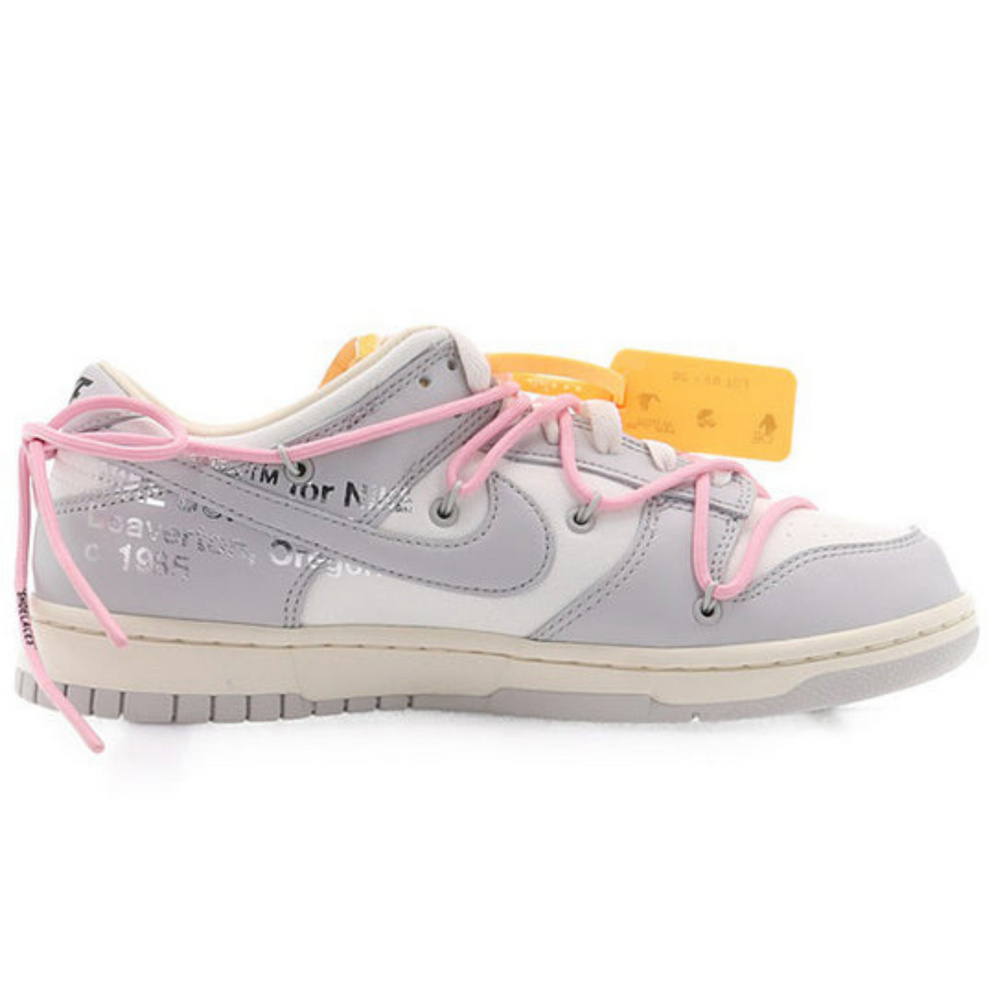 Off-White x Nike Dunk Low 'Lot 09 of 50'- Streetwear Fashion - ellesey.com