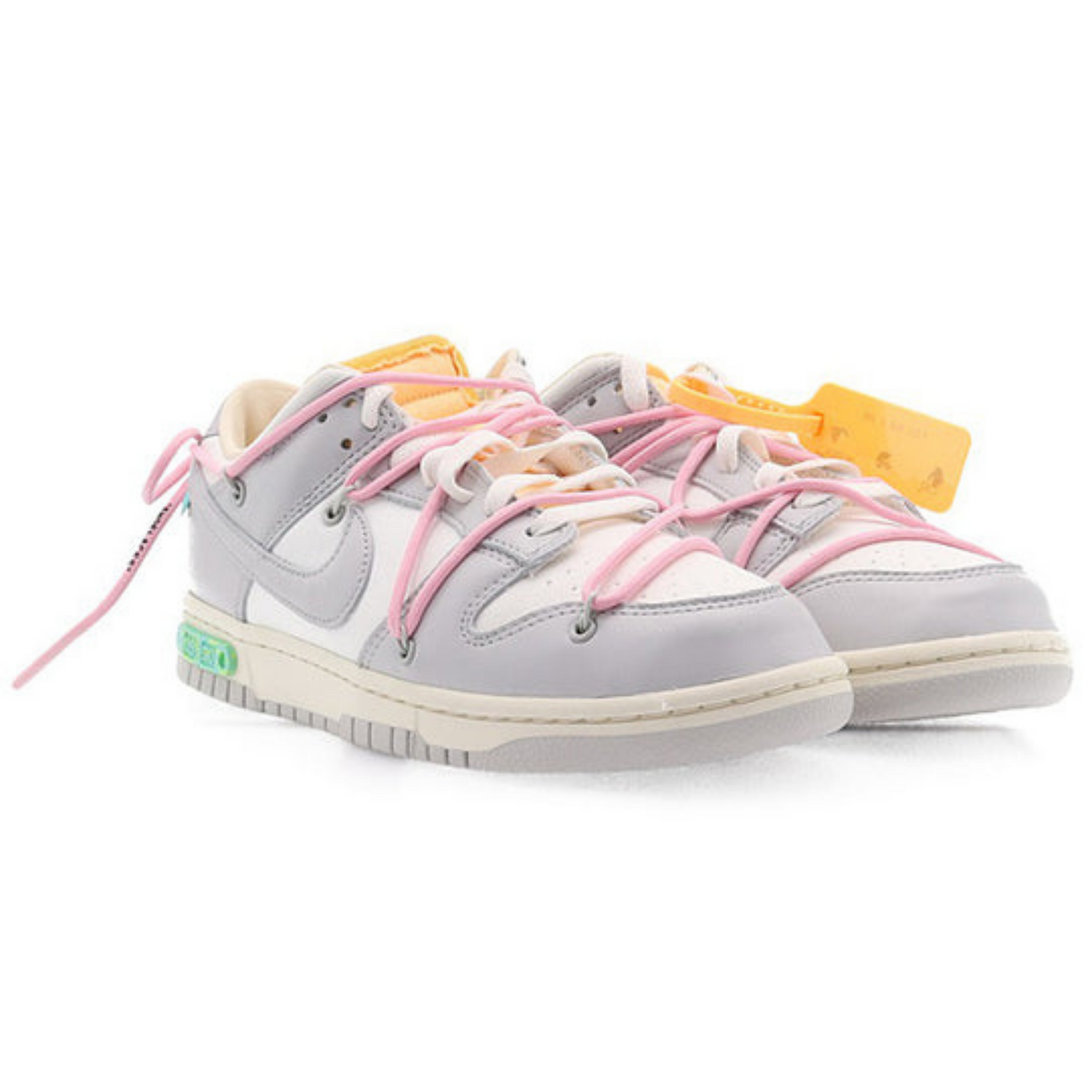 Off-White x Nike Dunk Low 'Lot 09 of 50'- Streetwear Fashion - ellesey.com