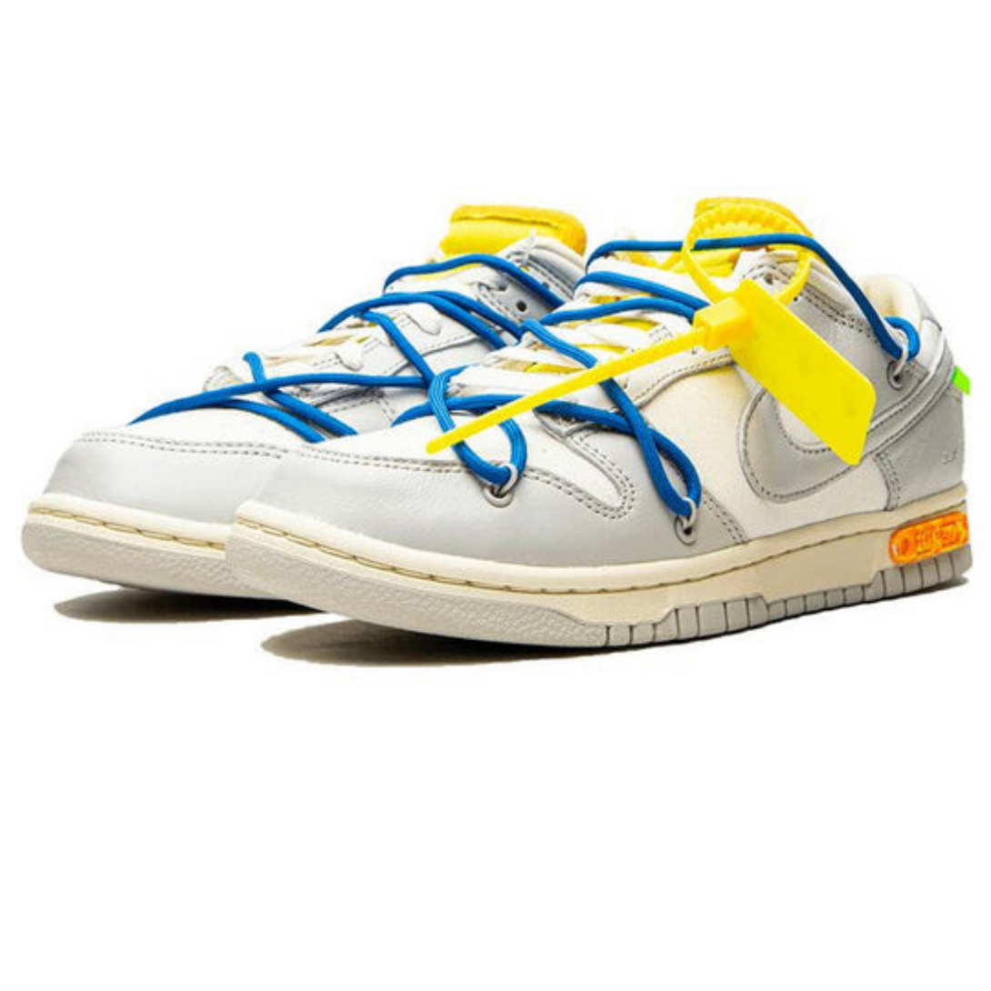 Off-White x Nike Dunk Low 'Lot 10 of 50'- Streetwear Fashion - ellesey.com