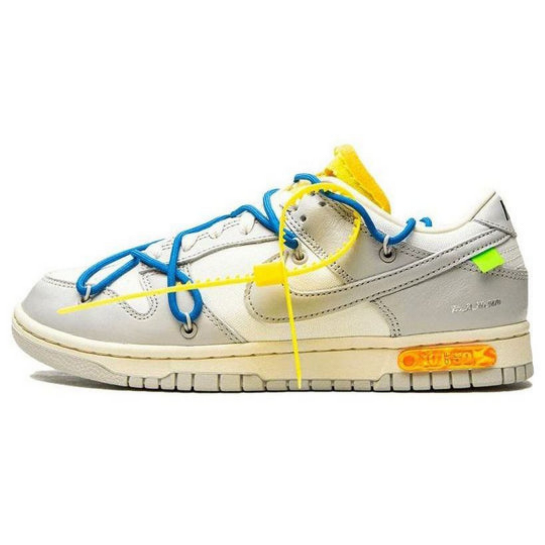 Off-White x Nike Dunk Low 'Lot 10 of 50'- Streetwear Fashion - ellesey.com