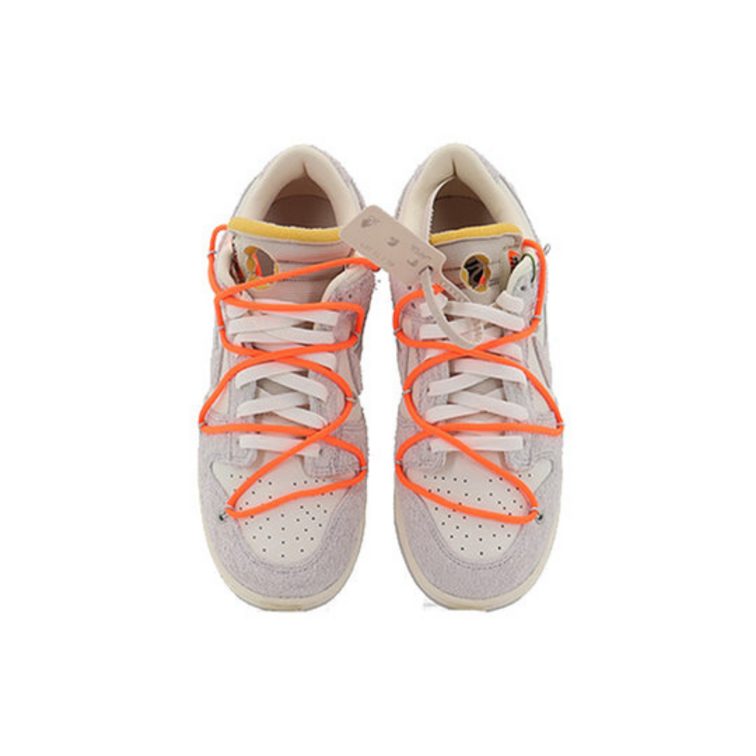 Off-White x Nike Dunk Low 'Lot 11 of 50'- Streetwear Fashion - ellesey.com