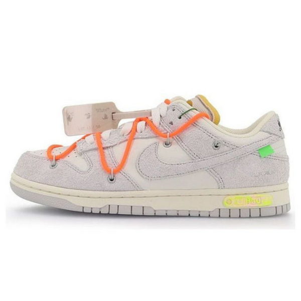 Off-White x Nike Dunk Low 'Lot 11 of 50'- Streetwear Fashion - ellesey.com