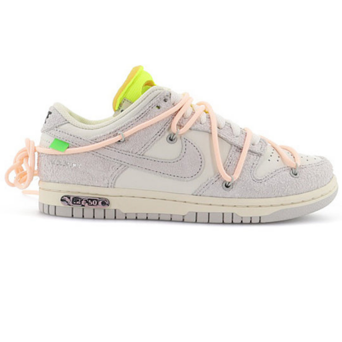 Off-White x Nike Dunk Low 'Lot 12 of 50'- Streetwear Fashion - ellesey.com