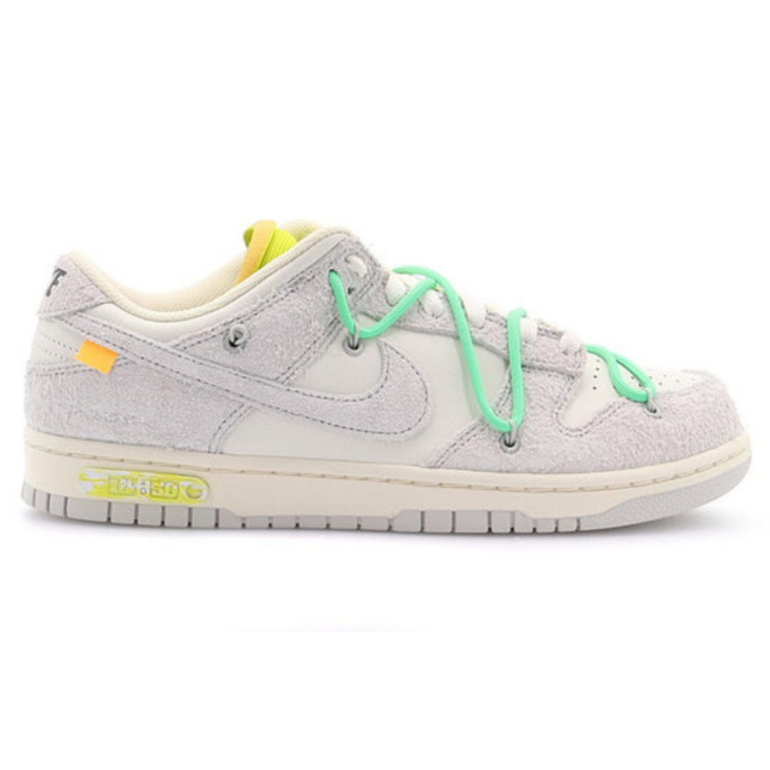 Off-White x Nike Dunk Low 'Lot 14 of 50'- Streetwear Fashion - ellesey.com