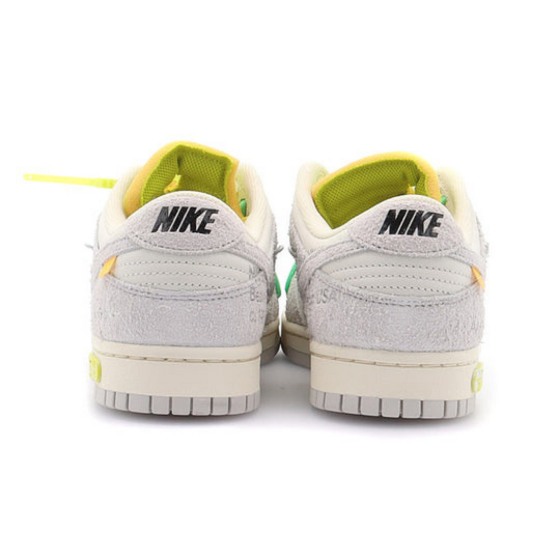 Off-White x Nike Dunk Low 'Lot 14 of 50'- Streetwear Fashion - ellesey.com