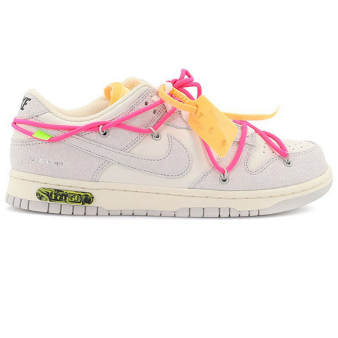 Off-White x Nike Dunk Low 'Lot 17 of 50'- Streetwear Fashion - ellesey.com