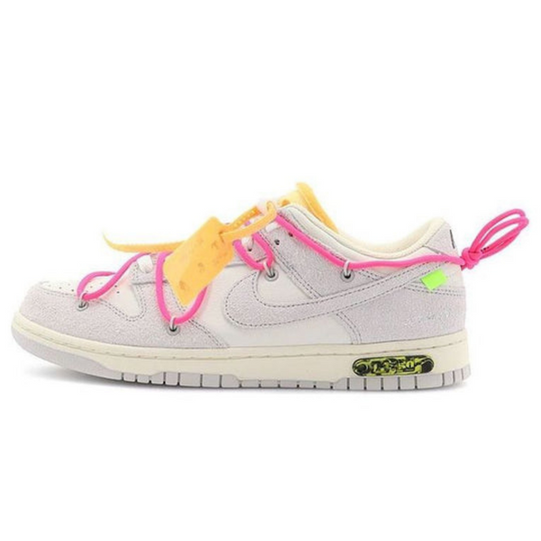 Off-White x Nike Dunk Low 'Lot 17 of 50'- Streetwear Fashion - ellesey.com