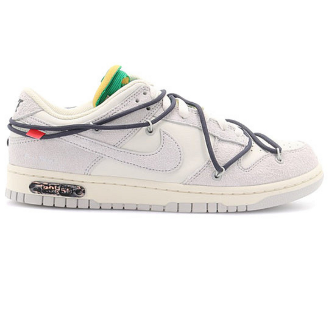 Off-White x Nike Dunk Low 'Lot 20 of 50'- Streetwear Fashion - ellesey.com