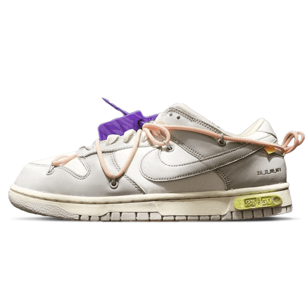 Off-White x Nike Dunk Low 'Lot 24 of 50'- Streetwear Fashion - ellesey.com