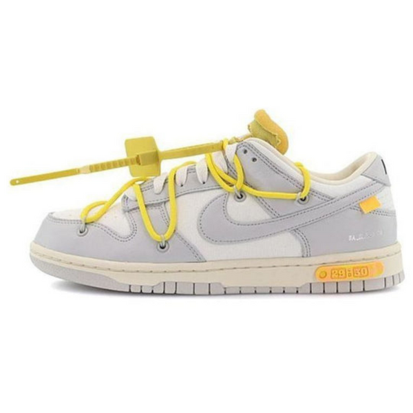 Off-White x Nike Dunk Low 'Lot 29 of 50'- Streetwear Fashion - ellesey.com