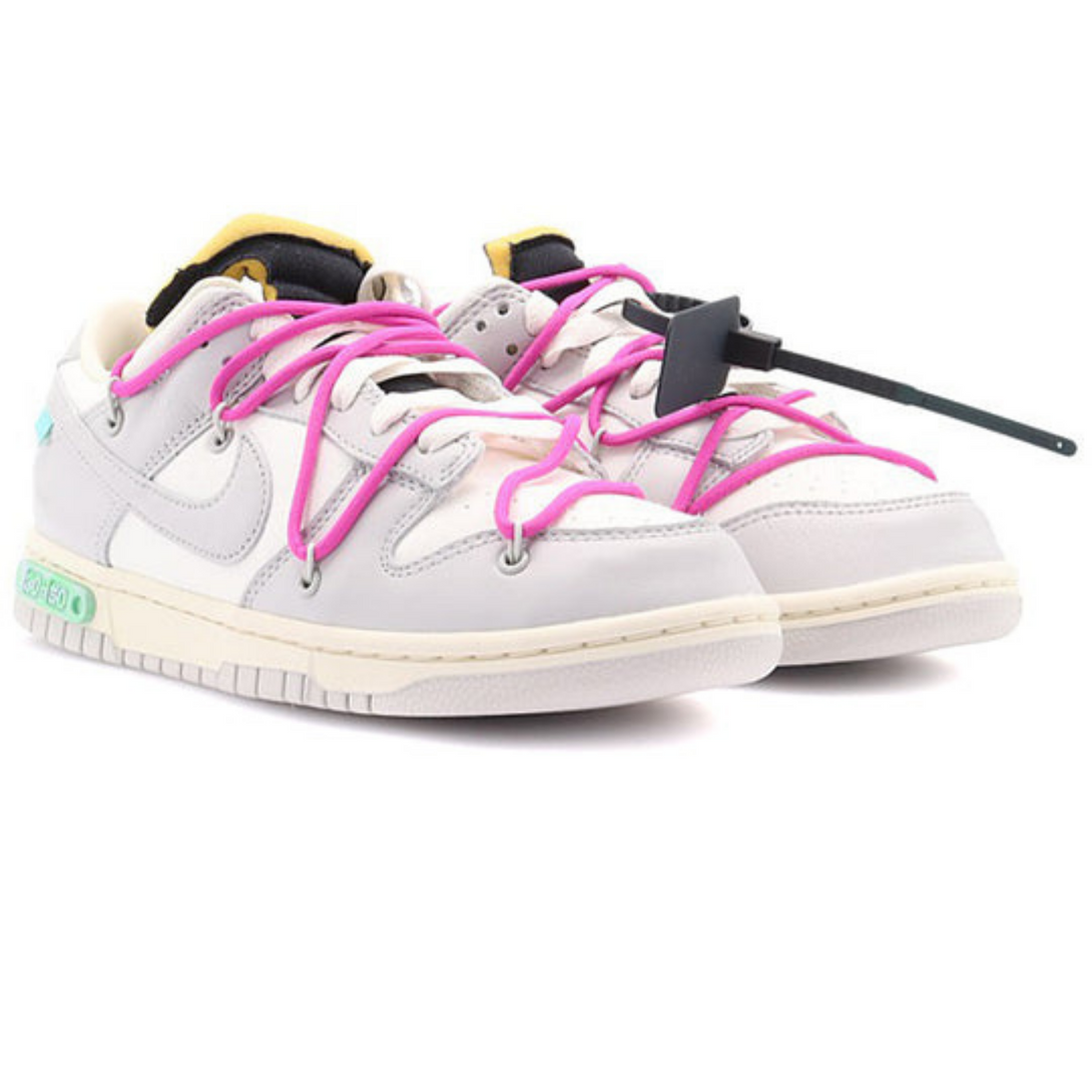 Off-White x Nike Dunk Low 'Lot 30 of 50'- Streetwear Fashion - ellesey.com