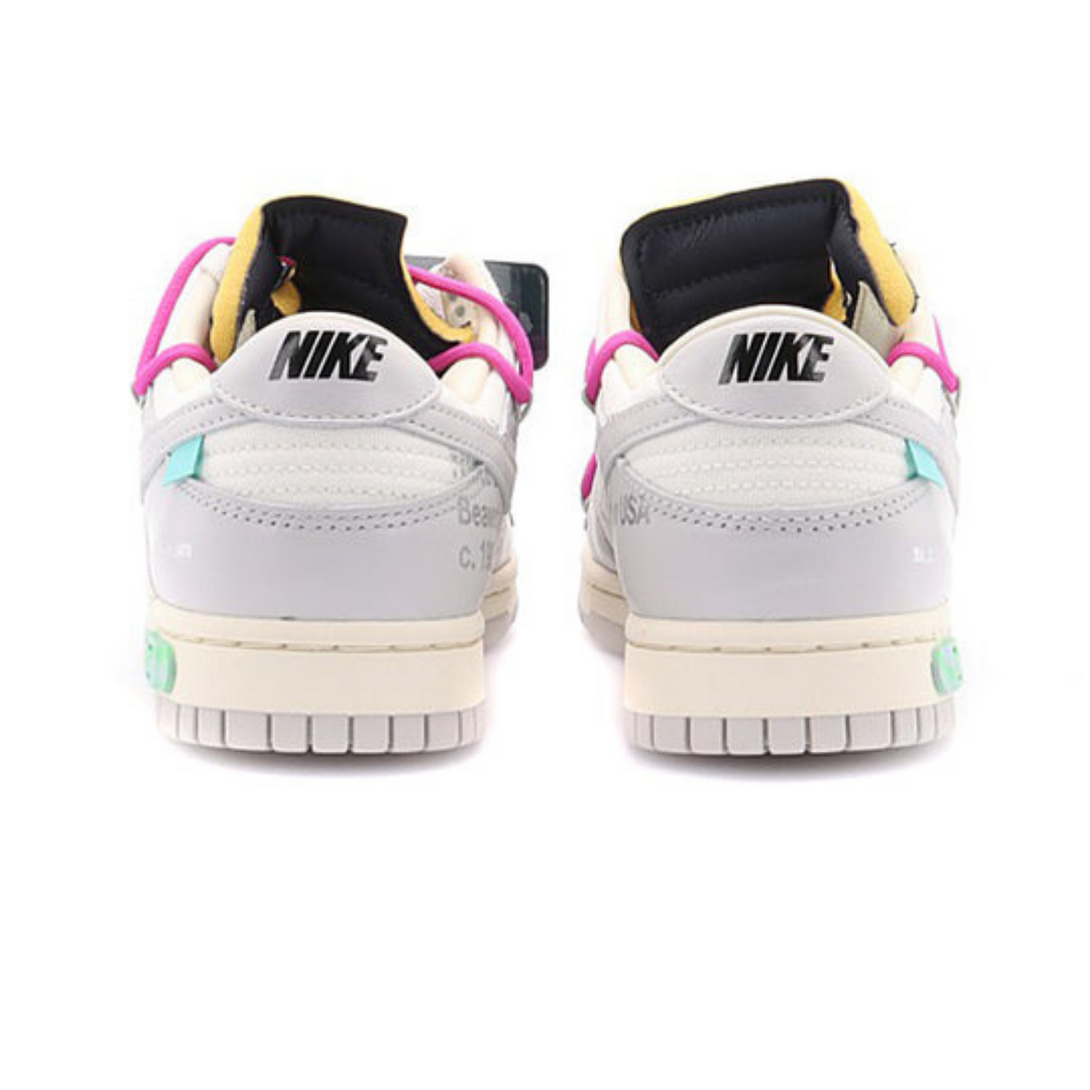 Off-White x Nike Dunk Low 'Lot 30 of 50'- Streetwear Fashion - ellesey.com