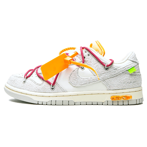 Off-White x Nike Dunk Low 'Lot 35 of 50'- Streetwear Fashion - ellesey.com