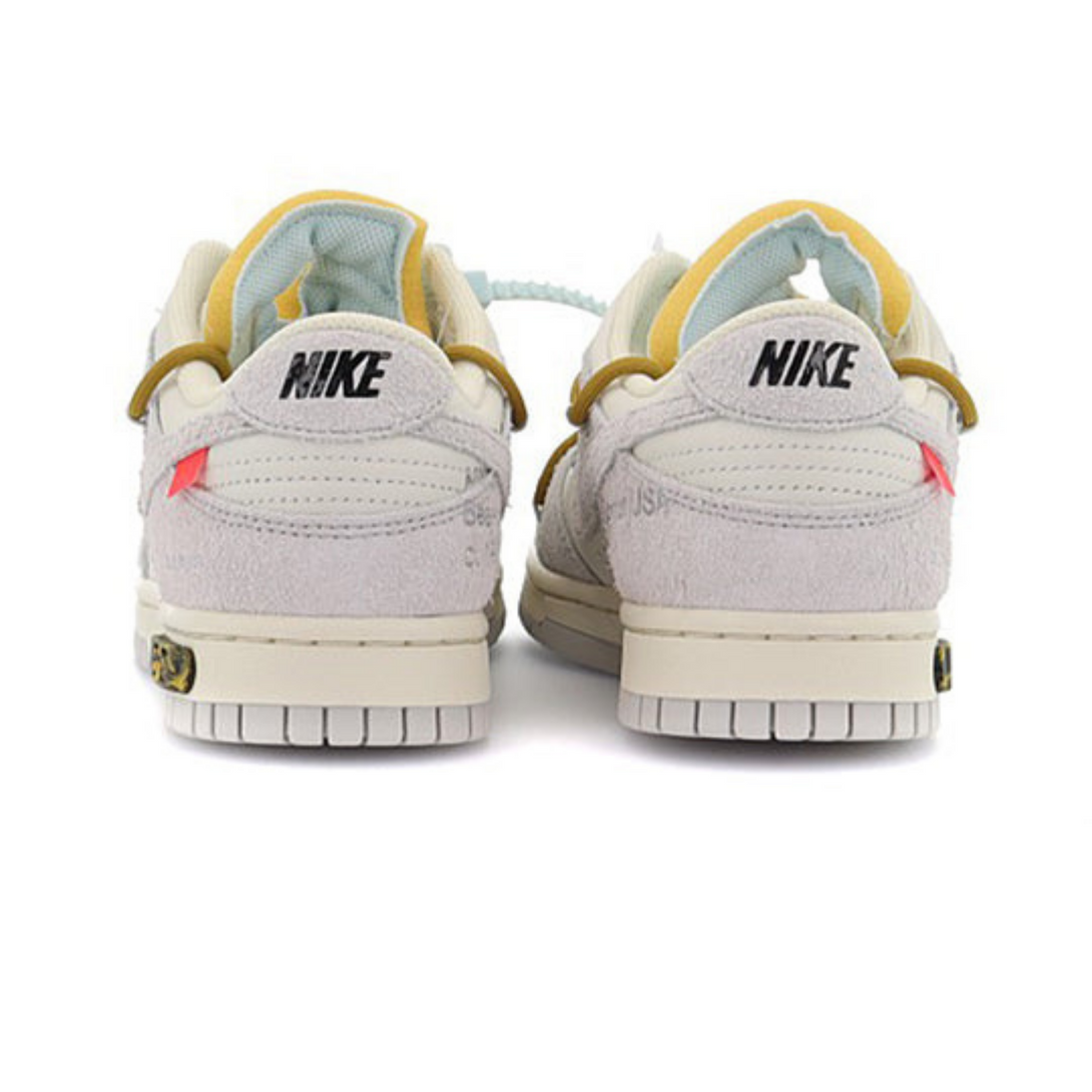 Off-White x Nike Dunk Low 'Lot 37 of 50'- Streetwear Fashion - ellesey.com