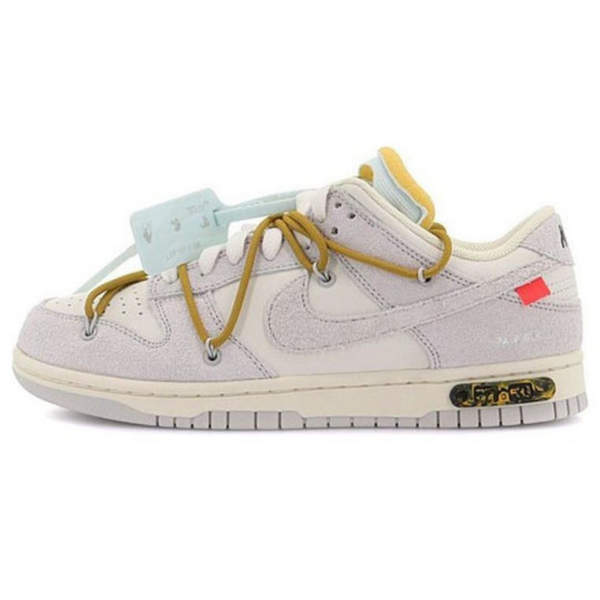 Off-White x Nike Dunk Low 'Lot 37 of 50'- Streetwear Fashion - ellesey.com