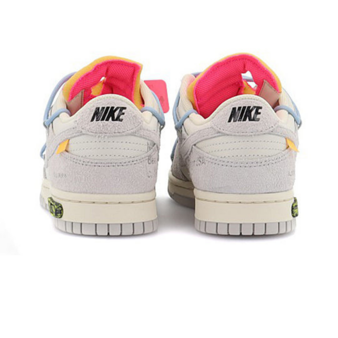 Off-White x Nike Dunk Low 'Lot 38 of 50'- Streetwear Fashion - ellesey.com