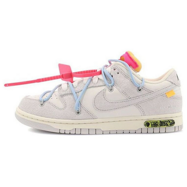 Off-White x Nike Dunk Low 'Lot 38 of 50'- Streetwear Fashion - ellesey.com
