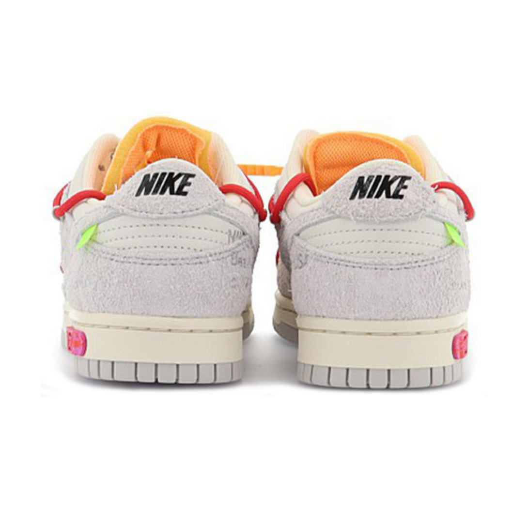 Off-White x Nike Dunk Low 'Lot 40 of 50'- Streetwear Fashion - ellesey.com