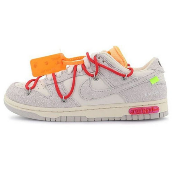 Off-White x Nike Dunk Low 'Lot 40 of 50'- Streetwear Fashion - ellesey.com