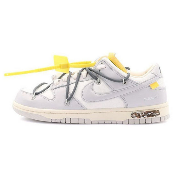 Off-White x Nike Dunk Low 'Lot 41 of 50'- Streetwear Fashion - ellesey.com