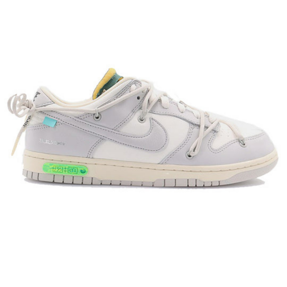 Off-White x Nike Dunk Low 'Lot 42 of 50'- Streetwear Fashion - ellesey.com