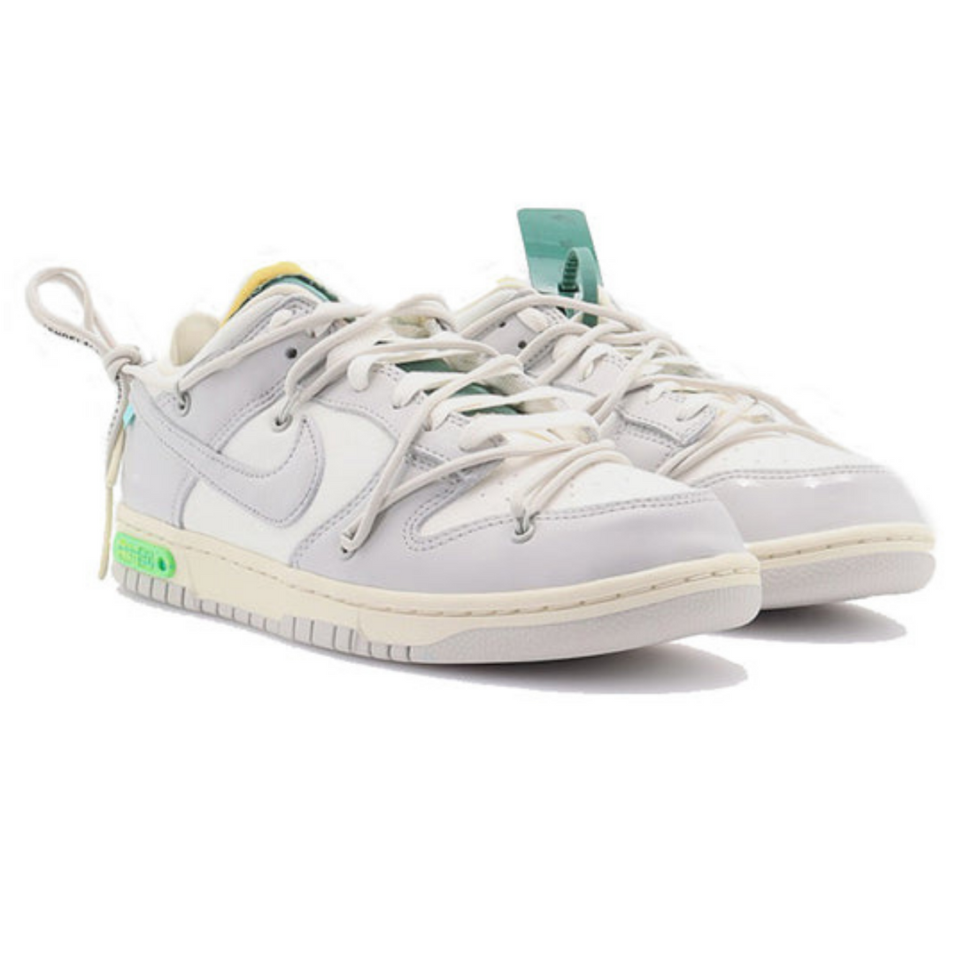 Off-White x Nike Dunk Low 'Lot 42 of 50'- Streetwear Fashion - ellesey.com