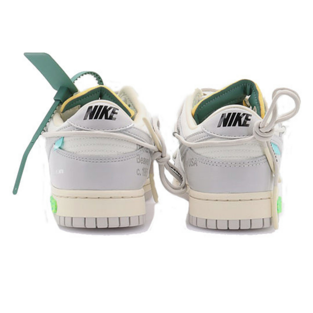 Off-White x Nike Dunk Low 'Lot 42 of 50'- Streetwear Fashion - ellesey.com