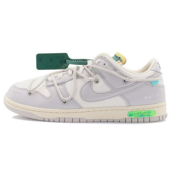 Off-White x Nike Dunk Low 'Lot 42 of 50'- Streetwear Fashion - ellesey.com