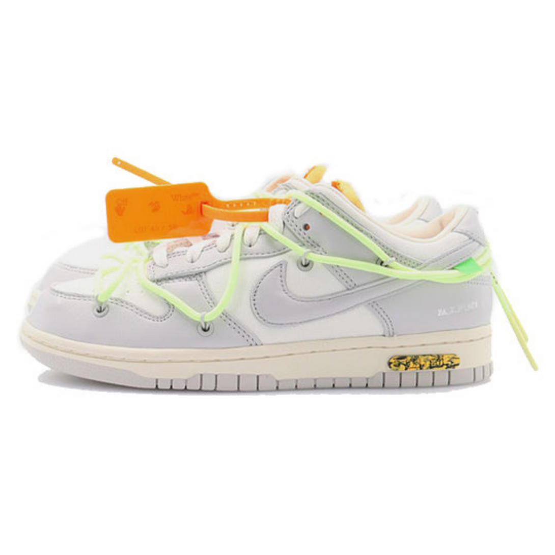 Off-White x Nike Dunk Low 'Lot 43 of 50'- Streetwear Fashion - ellesey.com