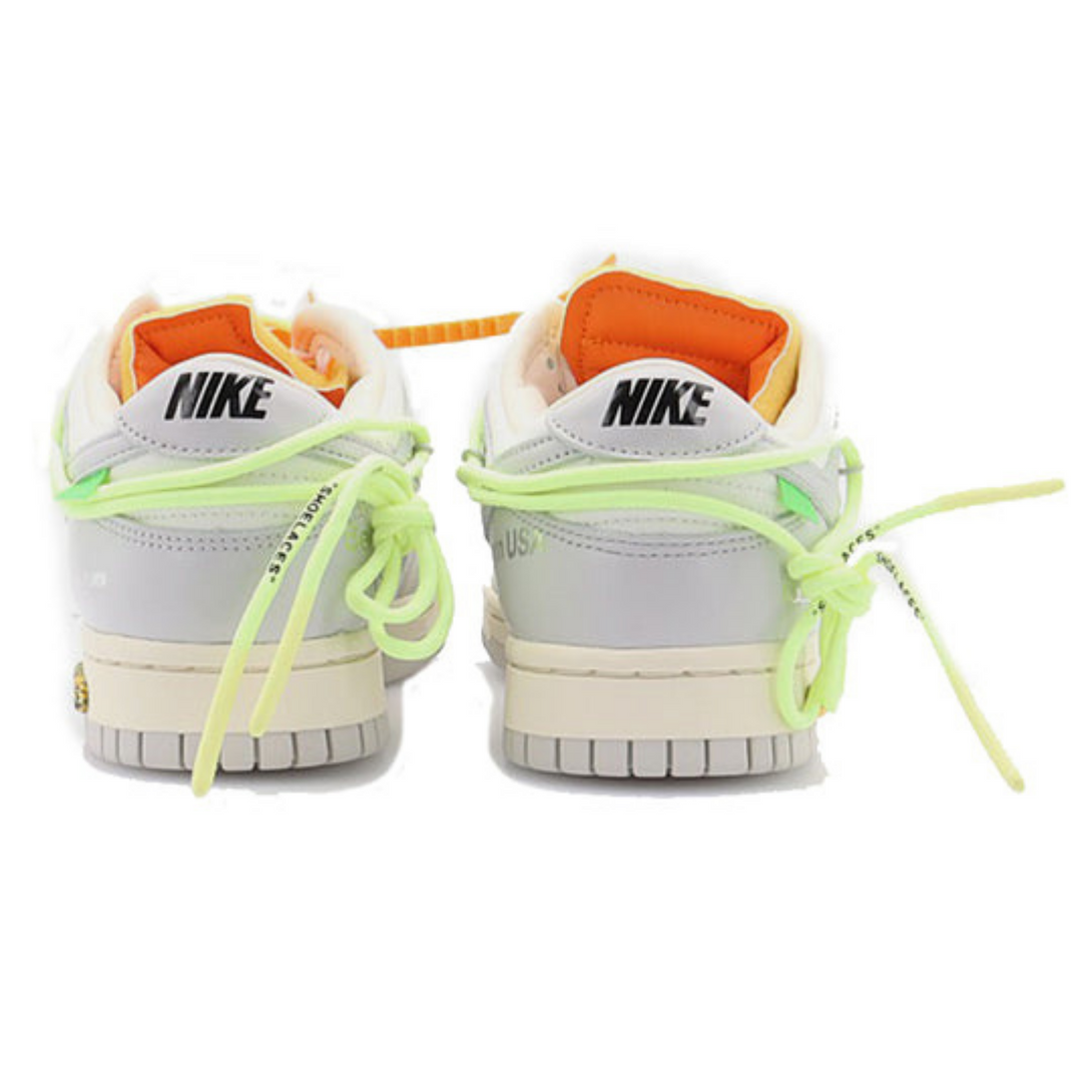 Off-White x Nike Dunk Low 'Lot 43 of 50'- Streetwear Fashion - ellesey.com