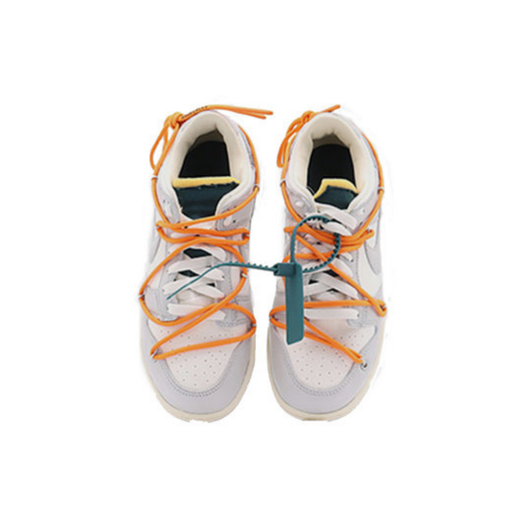 Off-White x Nike Dunk Low 'Lot 44 of 50'- Streetwear Fashion - ellesey.com