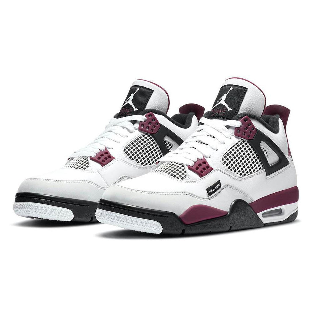 Paris Saint-Germain x Air Jordan 4 Retro 'Bordeaux'- Streetwear Fashion - ellesey.com