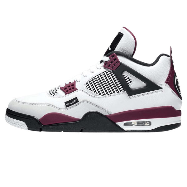 Paris Saint-Germain x Air Jordan 4 Retro 'Bordeaux'- Streetwear Fashion - ellesey.com