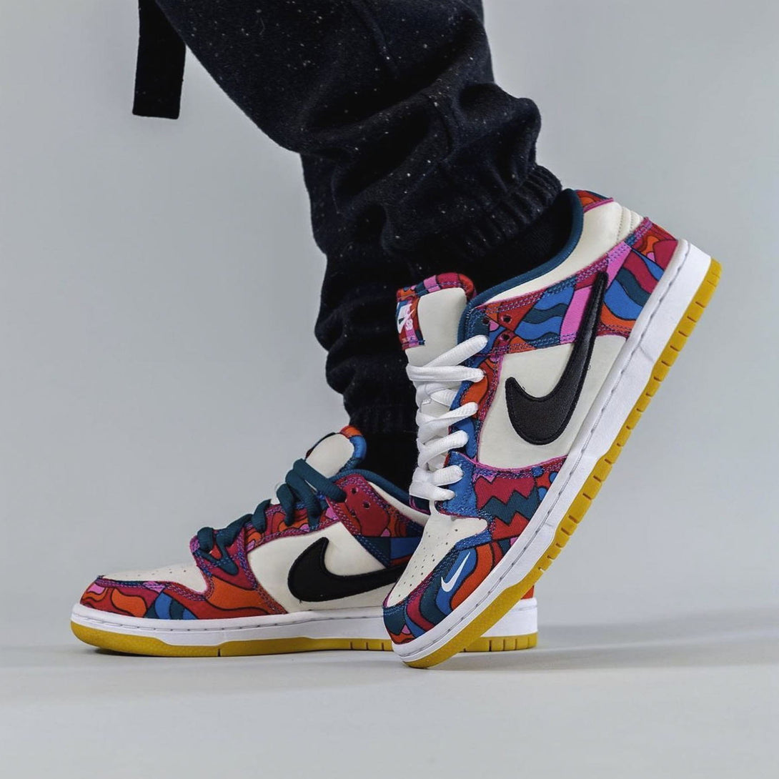 Parra x Nike Dunk Low Pro SB 'Abstract Art'- Streetwear Fashion - ellesey.com