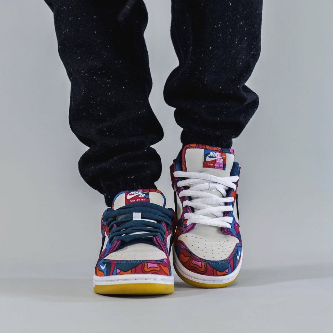 Parra x Nike Dunk Low Pro SB 'Abstract Art'- Streetwear Fashion - ellesey.com